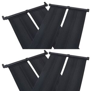 Non communiqué vidaXL Panneaux solaires de chauffage de piscine 4 pcs 80x310 cm - Publicité