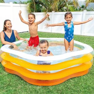 Intex Inflable Pool Clair,Bleu 466 Liters - Publicité