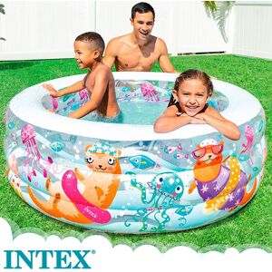 Intex Inflatable Aquarium Pool Multicolore 153 x 56 cm - Publicité