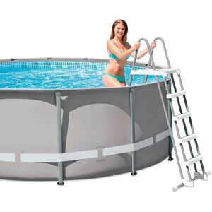 Intex Steps For Above Ground Swimming Pools Of 132 Cm Argenté - Publicité