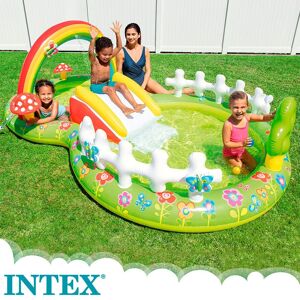 Intex Garden Play Center With Slide Pool Multicolore 290 x 180 x 104 cm - Publicité