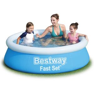 Bestway Fast Set 183x51 Cm Round Inflatable Pool Bleu 940 Liters - Publicité