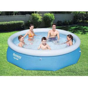 Bestway Fast Set Inflatable Pool 305x76 Cm Bleu 305 x 76 cm - Publicité