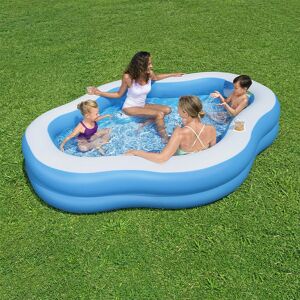 Bestway Splashview 270x198x51 Cm Rectangular Inflatable Pool Bleu 821 Liters - Publicité