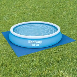 92093 Bestway Tapis de sol pour piscine Flowclear 396x396 cm - Publicité