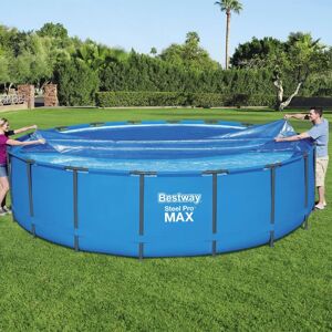 92090 Bestway Couverture solaire de piscine Flowclear 549 cm - Publicité