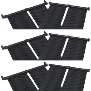 3079663 vidaXL Panneaux solaires de chauffage de piscine 6 pcs 80x310 cm - Publicité