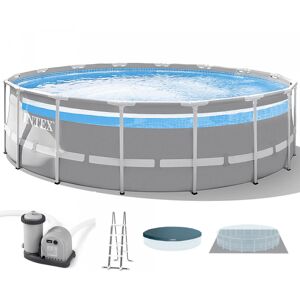 Intex Piscine ronde Intex Prisma Frame Clearview 26730NP