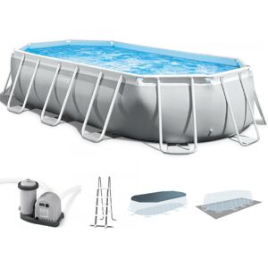 Intex Piscine Ovale Intex Prisma Frame 26796NP