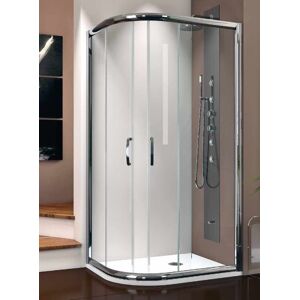 Thermodesign Cabine de Douche  Ambra Amb / SR Asymetrique Semi-circulaire 100X80 - gauche