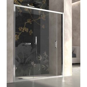 CSA Box Doccia Douche porte coulissante Altea N.FS 165 - Stampato C - Argento Lucido - Publicité