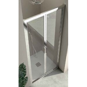 CSA Box Doccia Porte De Douche 2B 2 Portes Giulia 75 HAUTEUR PERSONNALISEE Cristal imprime 