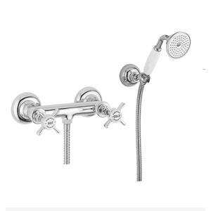 Bugnatese Set de douche Princeton avec douchette - Chrome / Or