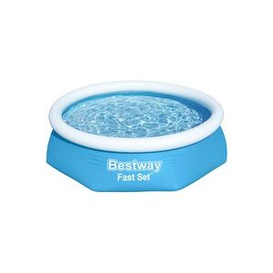 Bestway Fast Set Kit piscine gonflable ronde 2,44 m x 61 cm - Publicité