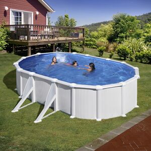 Piscine acier Gre Atlantis ovale Dimension - 6,10 x 3,75 x h1,32m