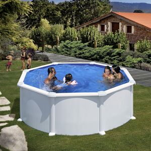 Piscine acier Gre Atlantis ronde Dimension - 3,50 x h1,32m