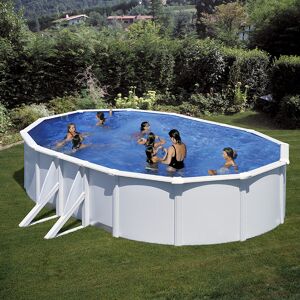 Piscine acier Gre Bora Bora ovale Dimension - 6,10 x 3,75 x h1,20m