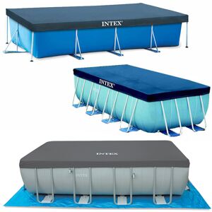 Intex Bâche de protection pour piscine Intex tubulaire rectangulaire Modèle - Piscine rectangulaire 3,00 x 2,00m