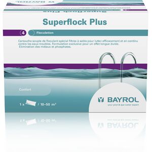 Superflock Bayrol - floculant cartouche - Publicité