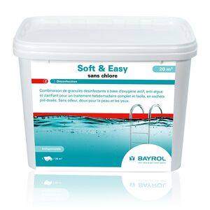 Soft Easy 20 Bayrol - oxygène actif multiactions Quantité - 8,96 kg (2 seaux de 4,48 kg) - Publicité