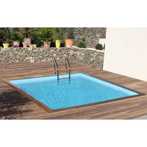 Sunbay Piscine bois Carra 3,05 x 3,05 x h1,19m