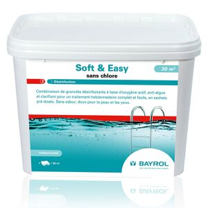 Bayrol Soft Easy 30 Bayrol - oxygène actif multiactions Quantité - 10,08 kg (2 seaux de 5,04 kg)