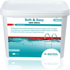 Soft Easy 30 Bayrol - oxygène actif multiactions Quantité - 10,08 kg (2 seaux de 5,04 kg) - Publicité