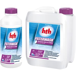 HTH Filterwash - nettoyant filtre et cellule d’electrolyse Quantite - Bidon de 3 L