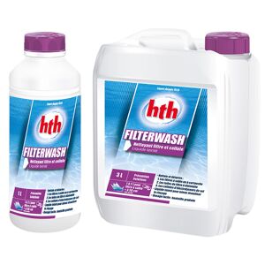 HTH Filterwash - nettoyant filtre et cellule d’électrolyse Quantité - Bidon de 3 L