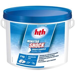 HTH Minitab Shock - chlore choc Quantite - Seau de 5 kg