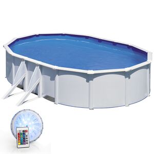 Gre Piscine acier Gre Fidji Plus ovale Dimension - 5,00 x 3,00 x h1,20m