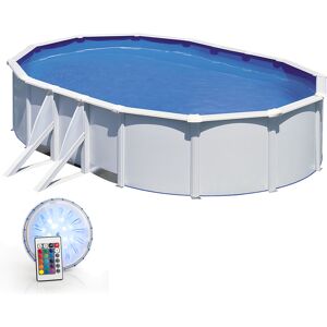 Gré Piscine acier Gre Fidji Plus ovale Dimension - 5,00 x 3,00 x h1,20m - Publicité