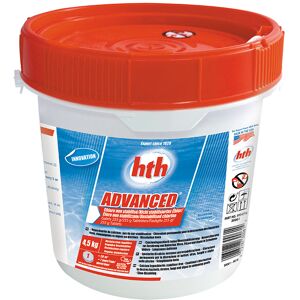 HTH Advanced - Chlore non stabilisé à diffusion lente Quantité - Seau de 4,5 kg