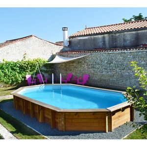 Sunbay Piscine bois Lavender 5,70 x 3,95 x h1,27m - Publicité