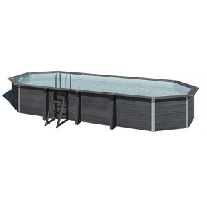 Gré Piscine bois composite Avant Garde Gre 8,04 x 3,86 x h1,24m