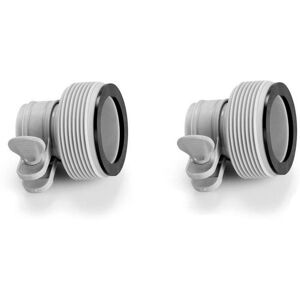 Lot de 2 adaptateurs type A 32-38mm Intex pour tuyau a bague de serrage