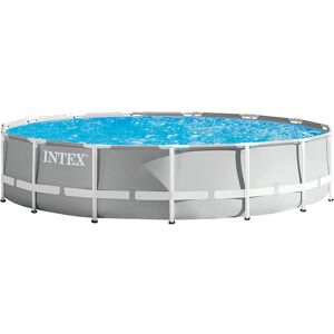 Piscine tubulaire Intex Prism Frame 4,57 x h1,07m - Publicité