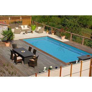 Sunbay Piscine bois Evora 6,20 x 4,20 x h1,33m