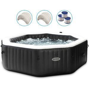 Spa Intex Pure Spa Carbone bulles et jets 4 places - Publicité