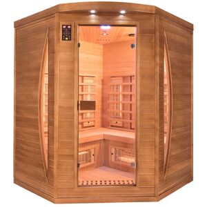 France Sauna Sauna infrarouge Spectra 3 places angulaire