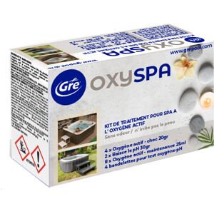 Gré Kit de traitement Spa set Gre à l&rsquo;oxygène actif