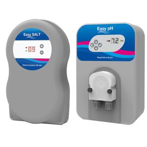 Pool Technologie Pack : Electrolyseur Easy Salt + régulation Easy pH Modèle - Easy Salt 40 + Easy pH