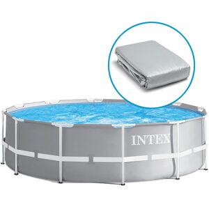 Liner pour piscine Intex Prism Frame tubulaire ronde Dimension - 4,57 x h1,22m - Publicité