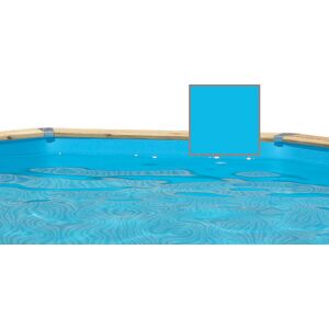 Liner pour piscine bois Ubbink hexagonale Coloris du liner - Bleu, Modele - Hexagonale 4,10 x h1,20m