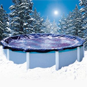 Swimline Couverture d'hiver super guard pour piscine hors sol - 3,65 x 7,31 m - Publicité