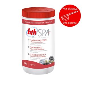 HTH Spa - Flash désinfection - 1kg - Publicité
