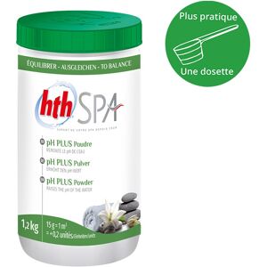 HTH Spa - pH plus - Poudre - 1,2kg - Publicité