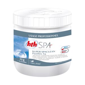 HTH SPA - Super Spa Clean - Pastille 4 g - 72g