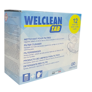 Welclean Tab - 12 pastilles - Weltico - Publicité