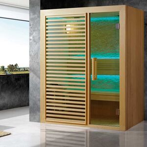 Bain et Confort Sauna de Luxe traditionnel 2 à 3 places Intimo - Publicité